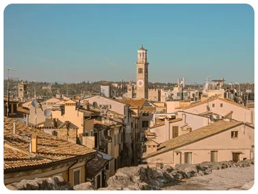 Ancient Roman arena and medieval streets of Verona - Click to view the gallery of the City of Love.