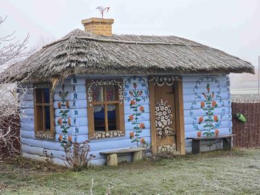 Zalipe, Poland: Most beautiful houses in all of Poland.